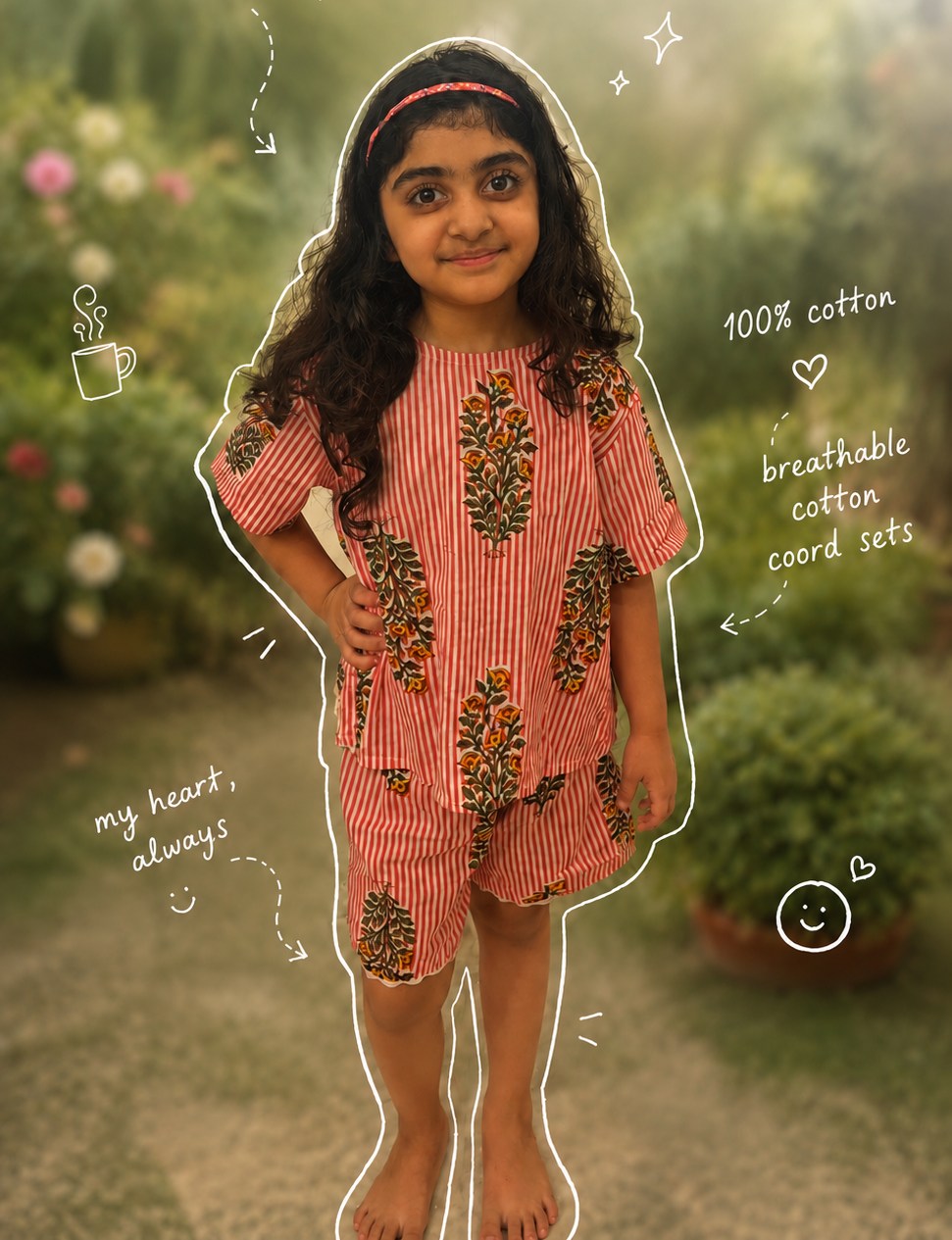 BACKSTORY - Top and shorts Coord Set