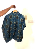 Hand-blocked Ajrakh shirts in luxurious Modal Silk