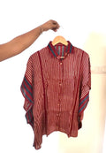 Hand-blocked Ajrakh shirts in luxurious Modal Silk