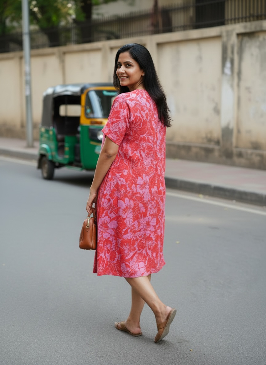 The Unhurried Shift Dress