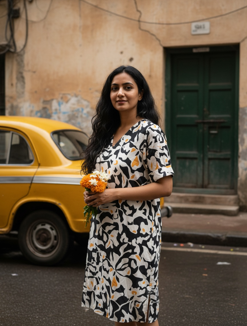 The Unhurried Shift Dress